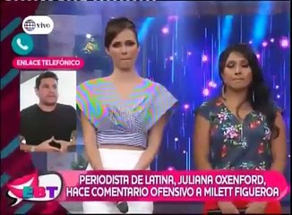 Milett Figueroa hermano defiende a modelo y arremete contra Juliana Oxenford
