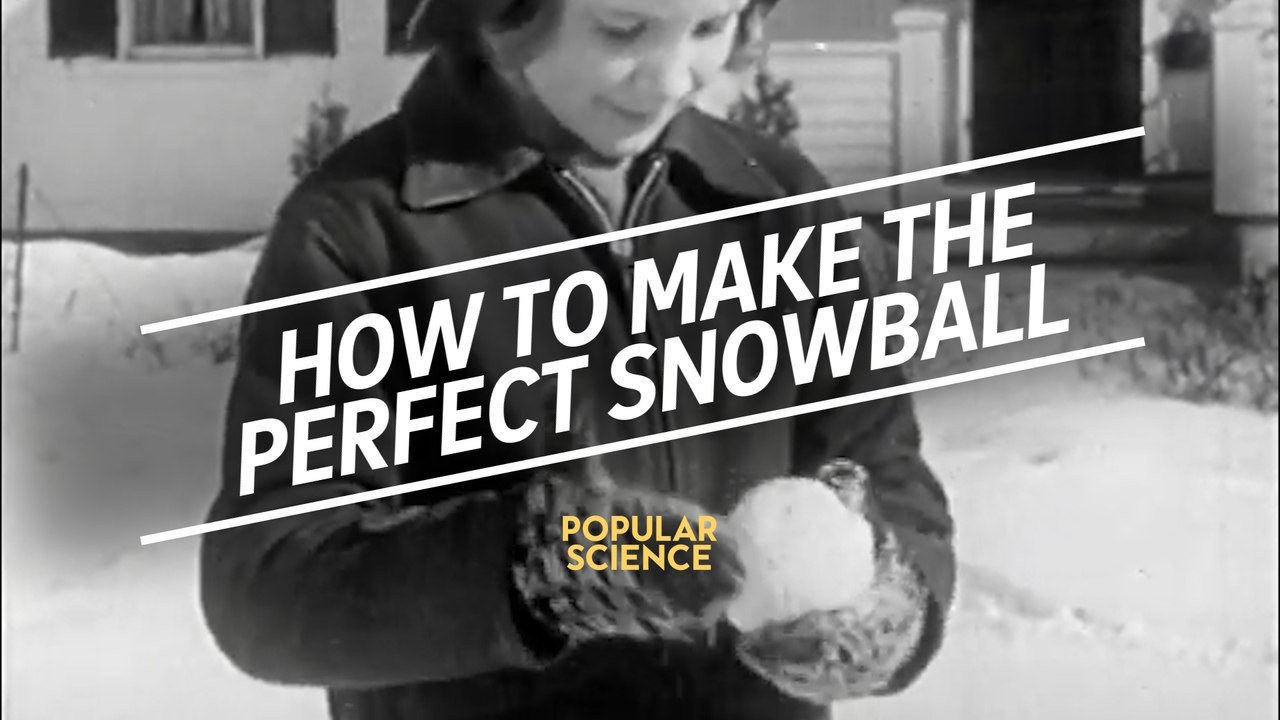 How to Make the Perfect Snowball