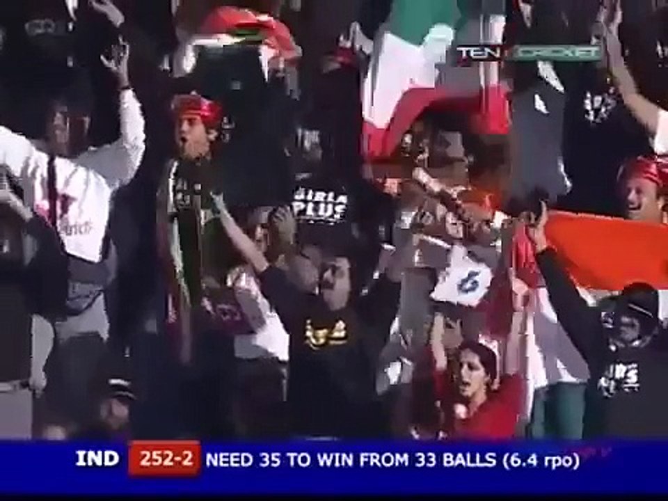 The match that made MS Dhoni the best finisher in world cricket India vs pakista