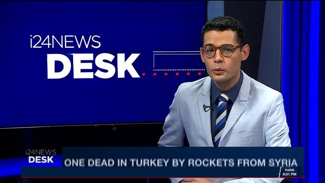 i24NEWS DESK | One dead in Turkey by rockets from Syria | Wednesday, January 24th 2018