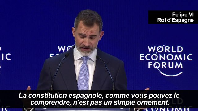 Catalogne : le roi d'Espagne Felipe VI appelle à l'unité