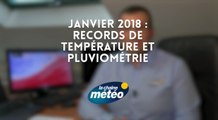 Janvier 2018 : le plus doux depuis 1900 !