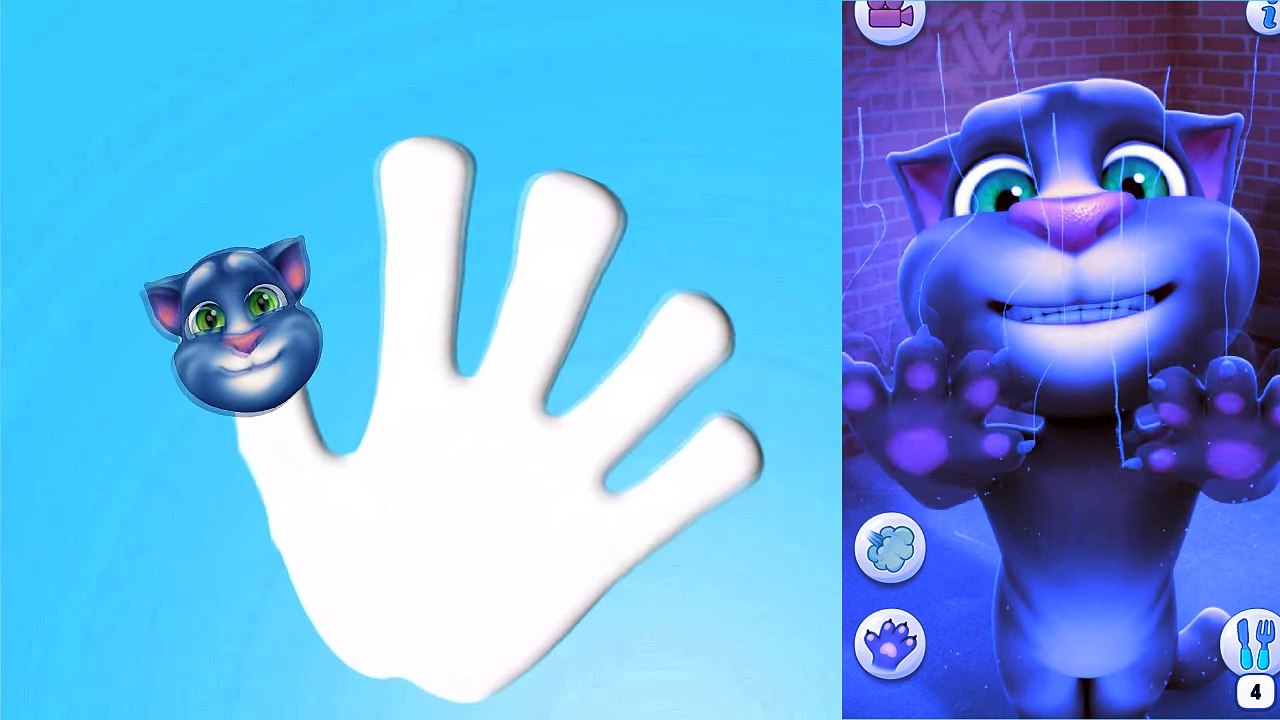 Talking Tom Finger Family & Learn Colors - Colours for Kids Animation ...