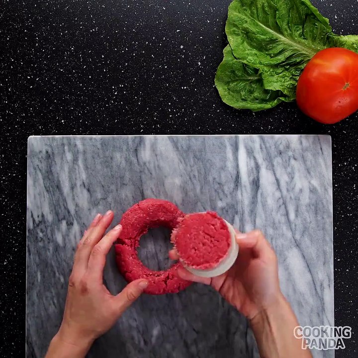 Egg-Stuffed Hamburger