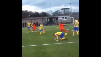 Attacker broke 2 players ankles