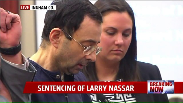 Former Gymnastics Doctor Larry Nassar Speaks Before Sentencing