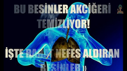 SİGARA KULLANANLAR DİKKAT! BU BESİNLER AKCİĞERİ TEMİZLİYOR!