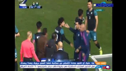2018-01-24 الدوري العراقي مباراه نادي الزوراء ونادي نفط الوسط