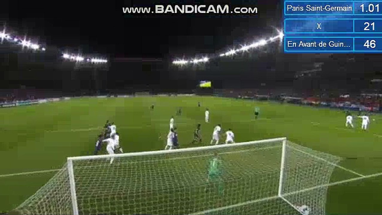 Lucas Deaux Own Goal HD - PSG 2-0 Guingamp 24.01.2018