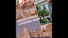 Iurie Colesnic cu Expoziţia, "Chişinău vechi şi nou". Primăria Iaşi-24 ianuarie 2018