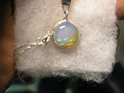 Ethiopian Opal Necklace Ebay