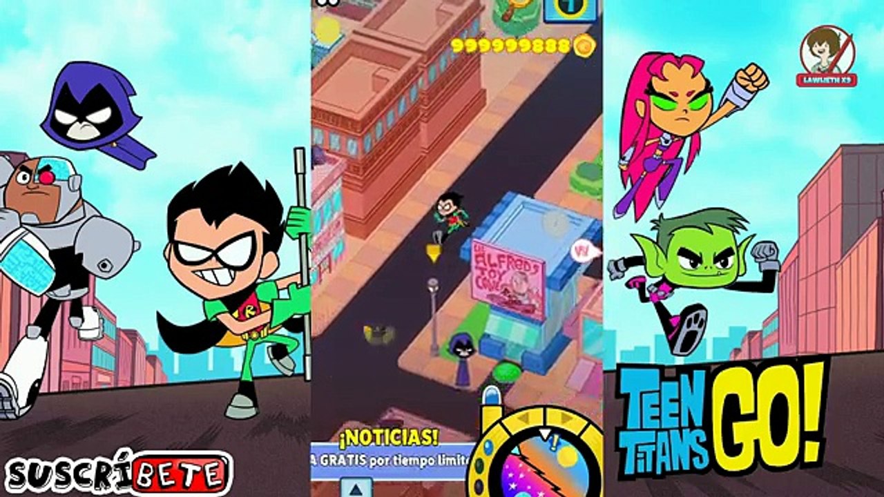 ► MINITITANES - TEEN TITANS GO: #2 ★ GAMEPLAY★ ESPAÑOL (TEENY TITANS) CARTOON NETWORK