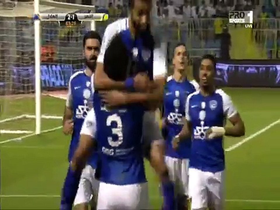 الهدف الثاني للهلال أحرزه كارلوس إدواردو من ركلة جزاء