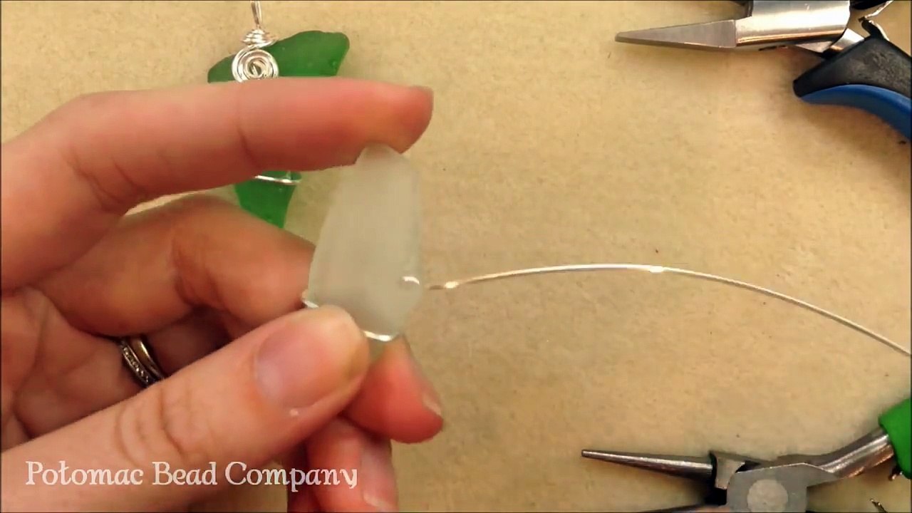 Wire Wrapping Sea Glass (updated)