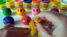 Learn Colors with Play Doh Angry birds Minions Animals SpongeBob Masha and Bear Fixiki Smeshariki