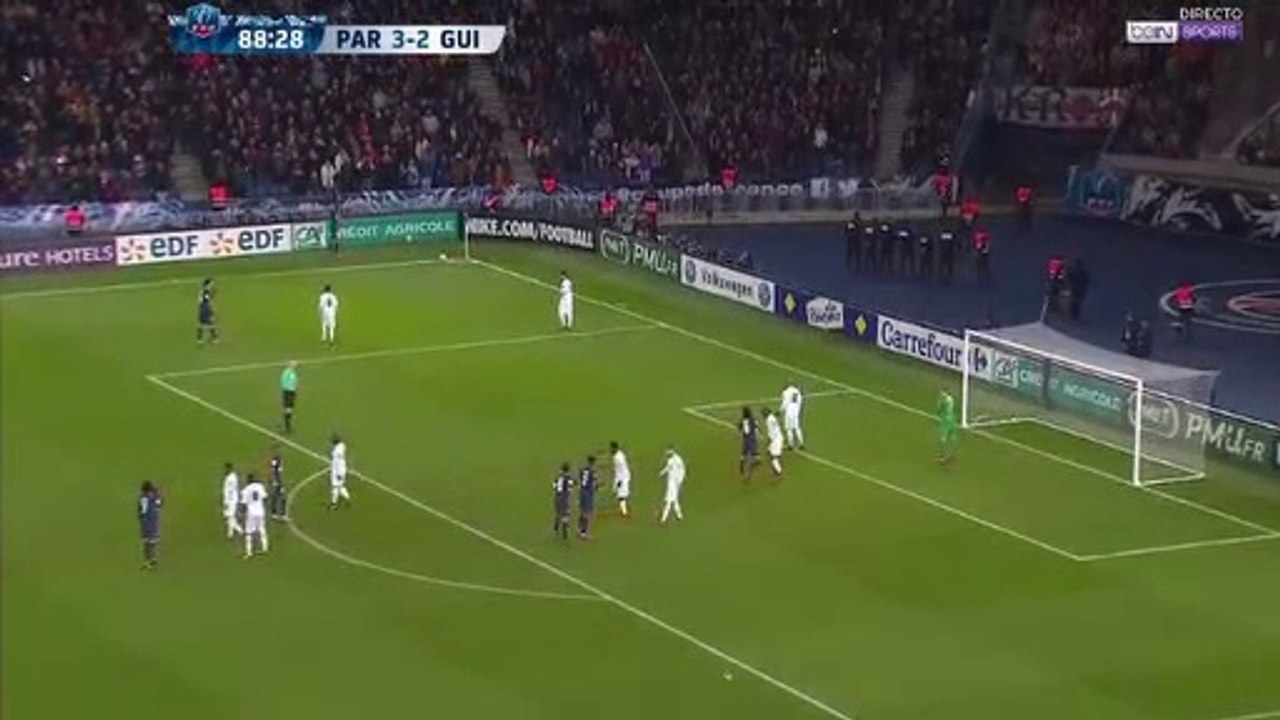 All Goals & Highlights HD - PSG 4-2 Guingamp 24.01.2018