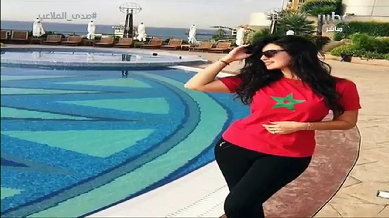 لقاء رياضي مع الفنانة نسرين تومي