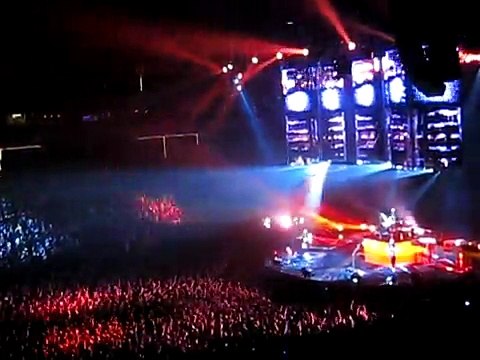 Muse - Star Spangled Banner + Interlude + Hysteria, Target Center, Minneapolis, MN, USA 10/5/2010