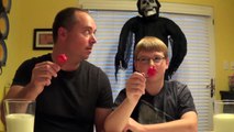 12-yr-old eats whole Carolina Reaper (Worlds Hottest Pepper) : Crude Brothers