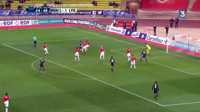Mariano Diaz Goal HD - AS Monaco 1 - 2 Lyon - 24.01.2018 (Full Replay)
