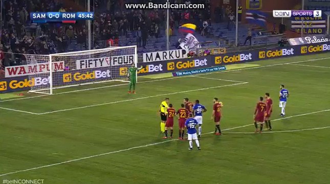 (Penalty) F.Quagliarella Goal Sampdoria 1 - 0 AS Roma 24.01.2018 HD