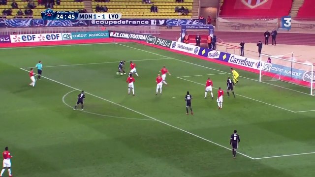 Mariano Diaz Goal HD - AS Monaco 1 - 2 Lyon - 24.01.2018 (Full Replay)