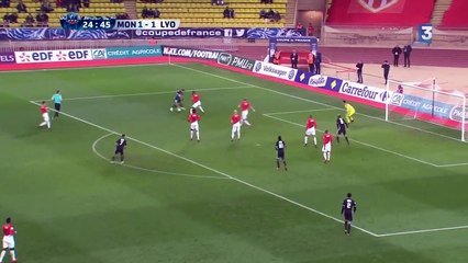 Monaco - Lyon but Mariano Diaz (1-2)