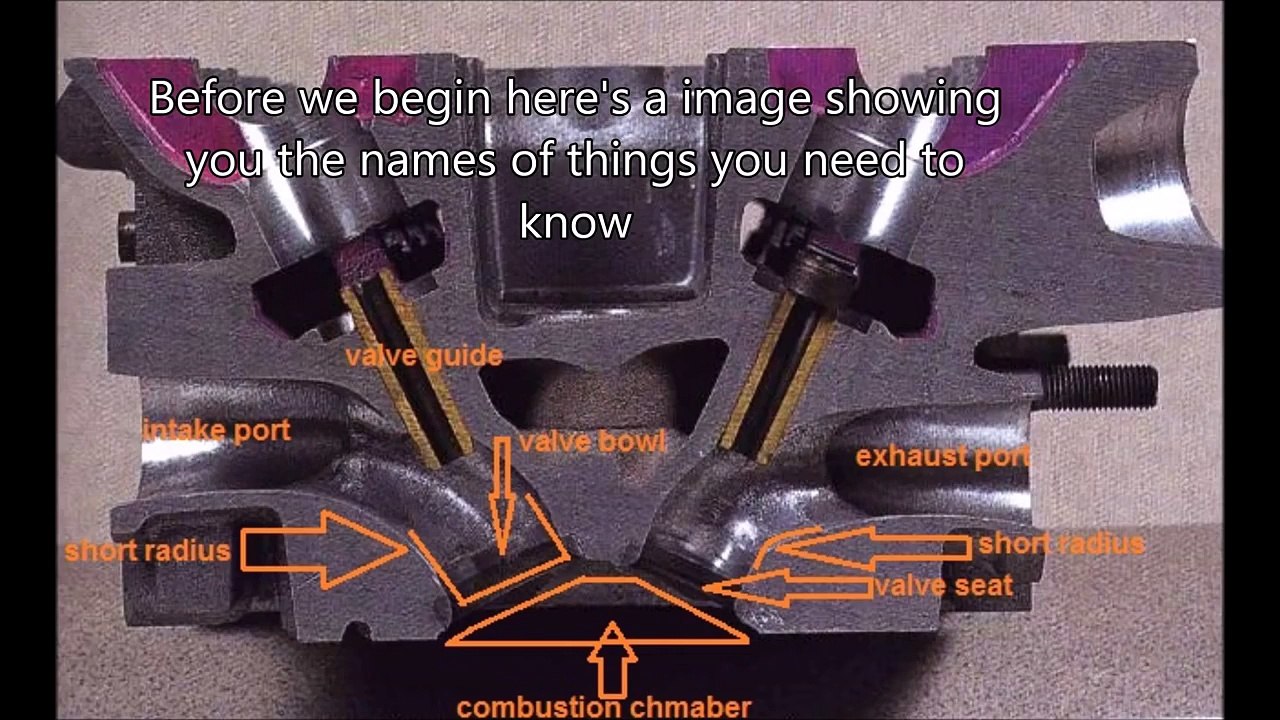 Cylinder head porting and polishing how to diy guide video Dailymotion