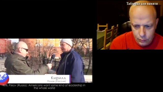 Реакция американца на видео Что в России думают об американцах muvie community