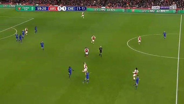 Granit Xhaka Goal HD - Arsenal	2-1	Chelsea 24.01.2018