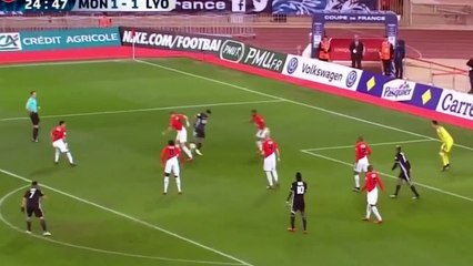 Monaco 2-3 Lyon - Les Buts 24.01.2018 HD