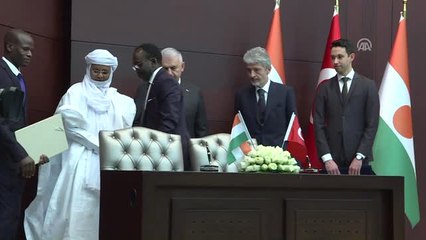 Türkiye ile Nijer Arasında İki Anlaşma İmzalandı