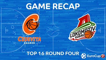 Highlights: Cedevita Zagreb - Lokomotiv Kuban Krasnodar
