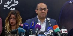 لحظة اعلان انسحاب خالد على من الترشح لانتخابات الرئاسة 2018