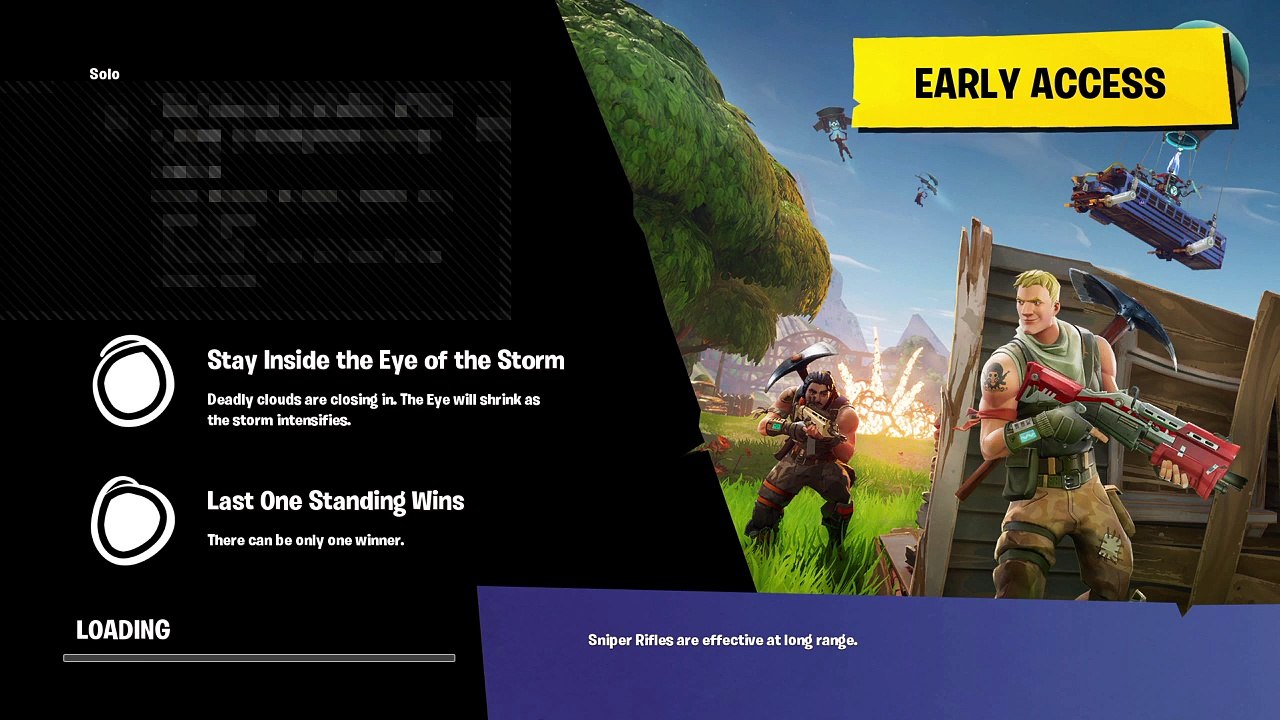 Fortnight gameplay