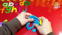 ABC Massinha Play Doh Alphabet Letters Animals Alfabeto KidsRainbowABC A den Z Play-Doh 26 Letter