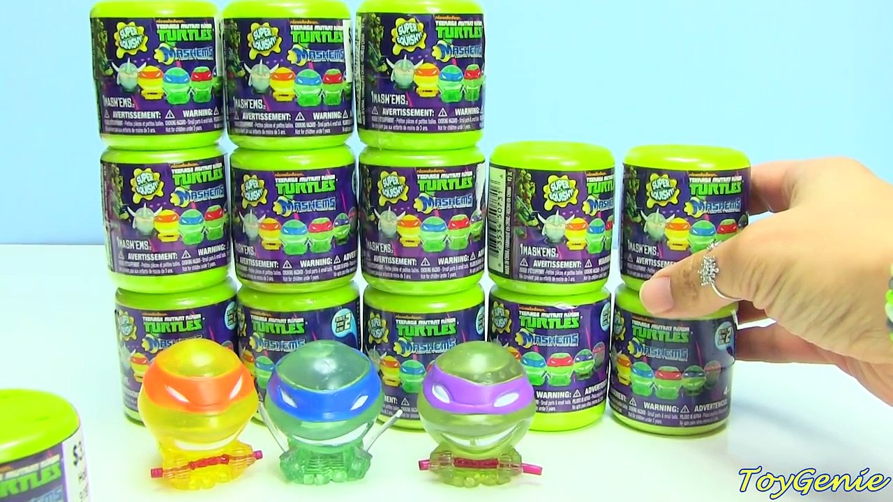 Teenage Mutant Ninja Turtles Mashems Series 2 Full Set