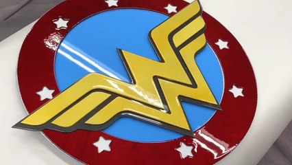 This Metal Work Wonder Woman Shield Is Hypnotizing To Watch