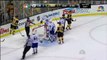 Chris Kelly elbow on James van Riemsdyk May 13 2013 Toronto Maple Leafs vs Boston Bruins NHL Hockey