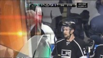 Marc-Edouard Vlasic delay of game penalty in 3rd May 16 2013 San Joses Sharks vs LA Kings NHL Hockey