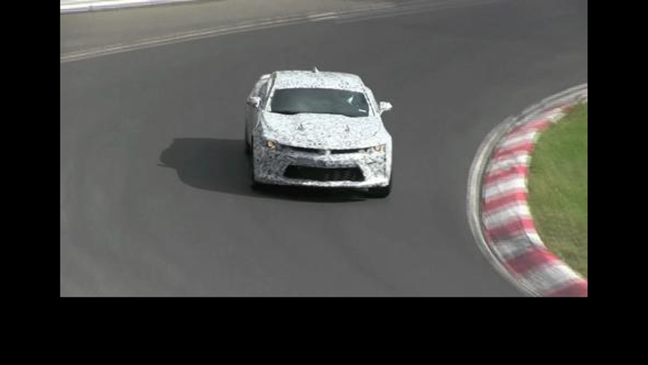 SPIED: All-New 2016 Chevy Camaro Testing at the Legendary Nürburgring