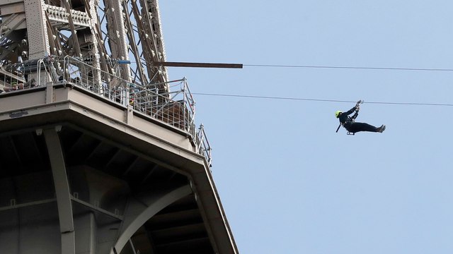 You Can Now Zip Line Off The Eiffel Tower!