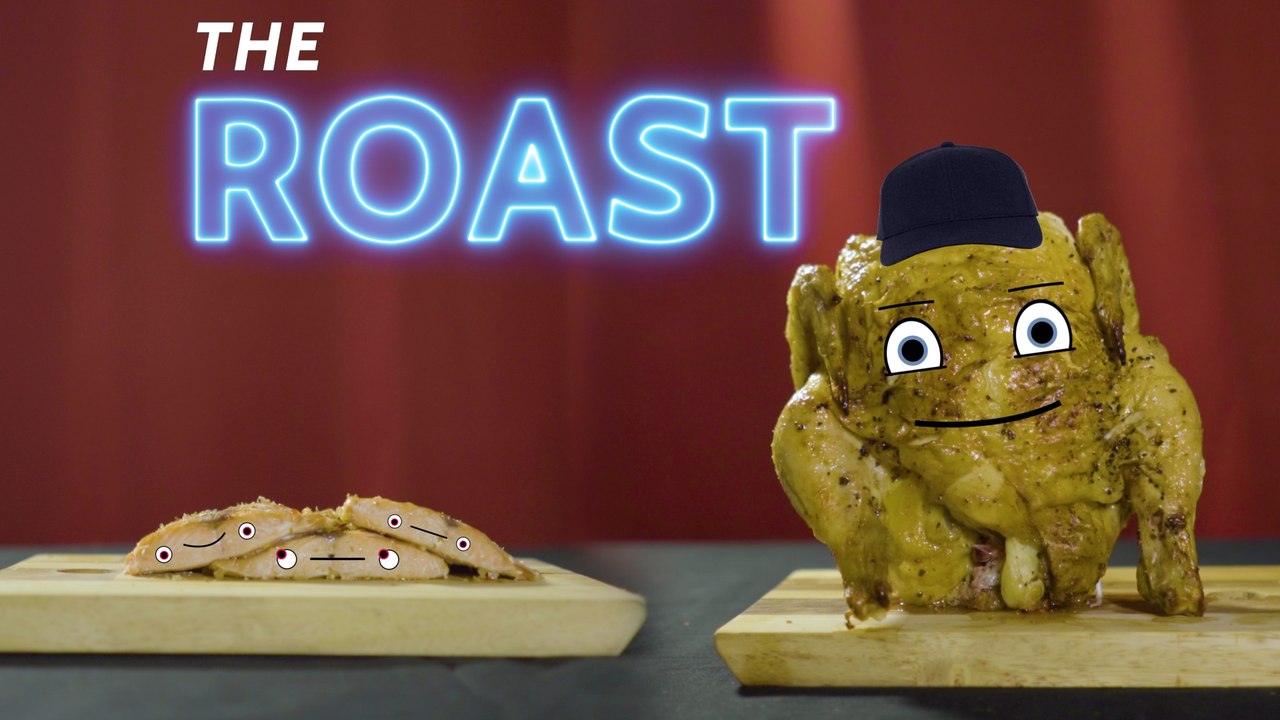 Who Will Win The Roast? Roast Chicken Or Roaste...