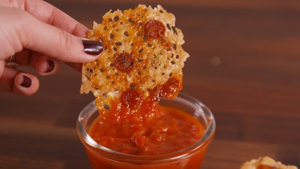 When You Really Want Pizza But You’re Trying To Be Good, Make Pizza Crisps