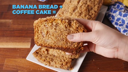 This Banana Bread Coffee Cake Is The Best Of Both Worlds