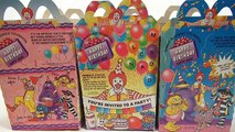Happy Birthday 1994 Set, McDonalds Retro Happy Meal Toy Series