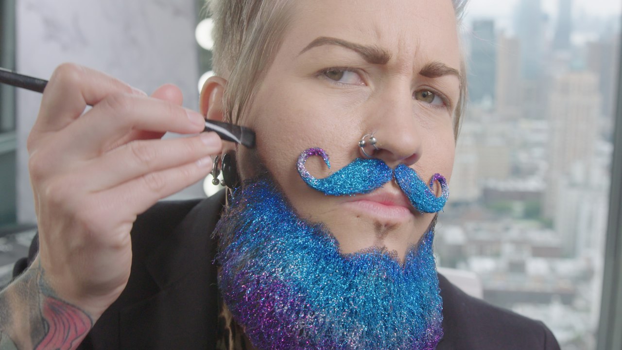 Watch Drag King Spikey Van Dykey's AMAZING Transformation