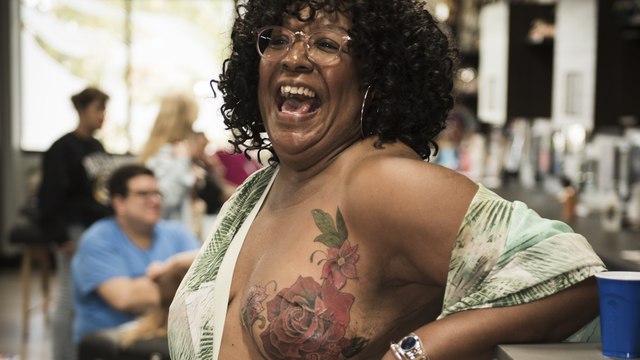 Breast Cancer Survivors Receive Tattoos To Cover Their Scars
