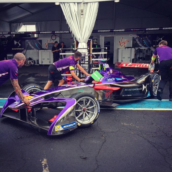 Formula E Electric Street Racing in Brooklyn