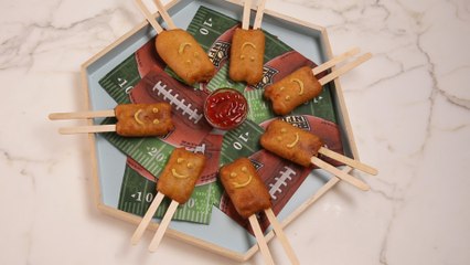 Corn Dog Pops